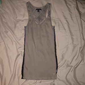 American Eagle Outfitters Grey Ombré Tank Top, Sm.